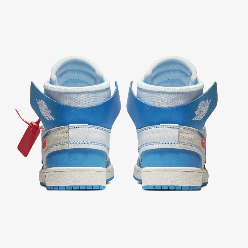 Light blue off 2024 white jordan 1